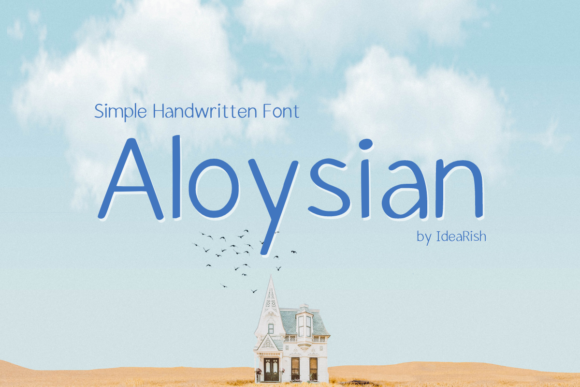 Aloysian: A Modern Handwritten Font for Branding Projects
