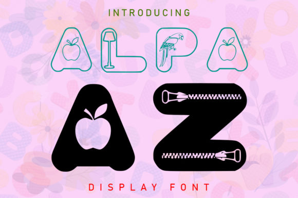 Alpa AZ: A Decorative Font for Business Branding