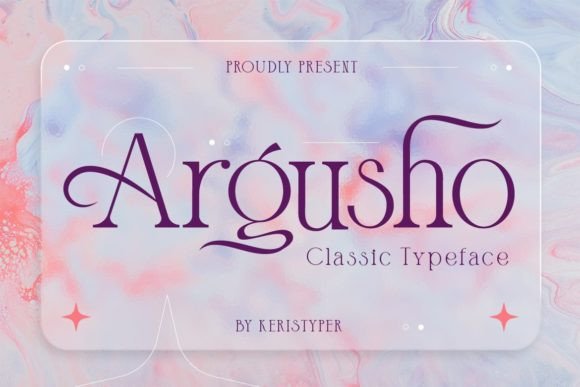 Argusho: A Serif Font for Timeless Editorial Design