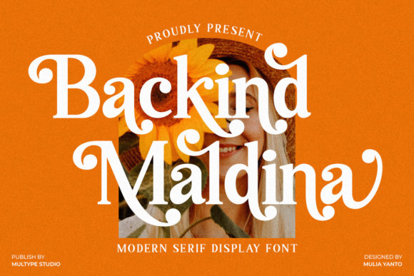 Backind Maldina: A Bold Serif Font for Web Design