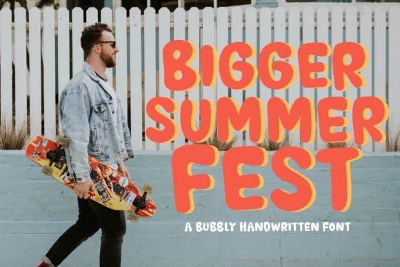 Bigger Summer Fest Font for Branding That Feels Effortless