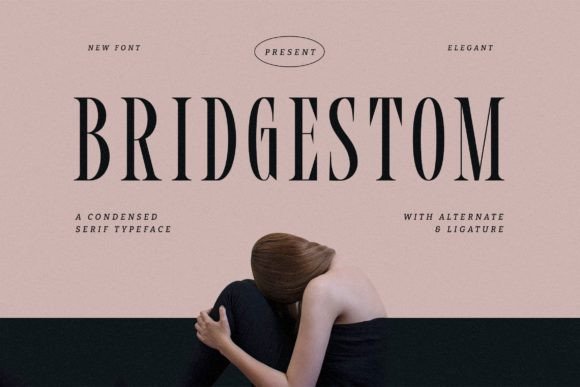 Bridgestom Serif Font for Editorial Design