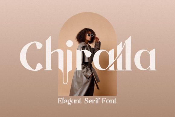 Chiralla Font for Branding Projects