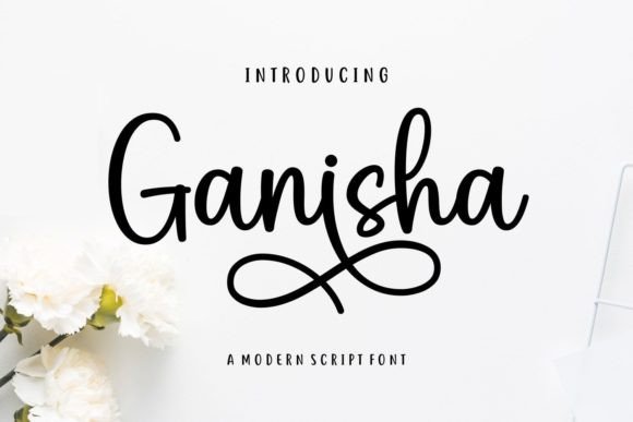 Ganisha Script Font Review