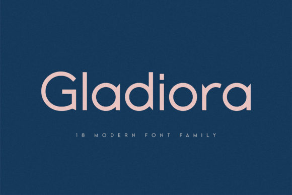 Gladiora: A Modern Sans Serif Font for Bold Branding