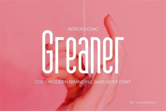 Greaner Font for Modern Brand Campaigns