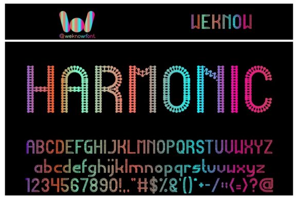 Harmonic Font for Bold Brand Visuals