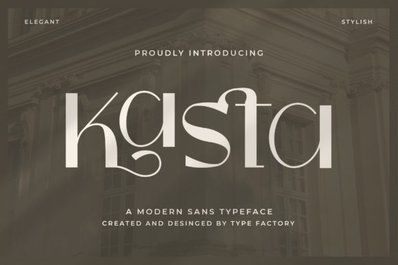 Kasta: A Modern Sans Serif Font for Branding Projects