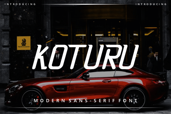 Koturu Sans Serif Font for Handmade Creations
