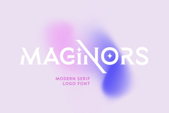 Maginors: A Modern Serif Font for Handmade Creations