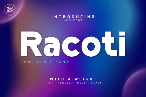 Racoti: A Modern Sans Serif Font for Editorial Elegance