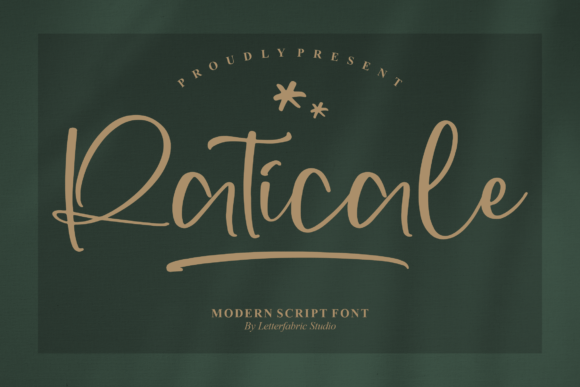 Raticale: A Modern Handwritten Font for Creative Branding