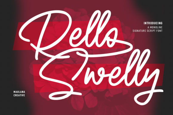 Rello Swelly Font Review: A Whimsical Modern Script for Branding