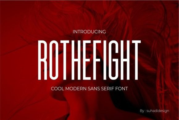 Rothefight Font for Modern Web Design