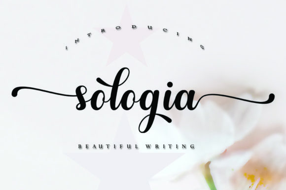 Sologia: A Script Font That Elevates Handmade Creations