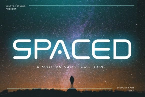 Spaced: A Modern Sans Serif for Bold Branding