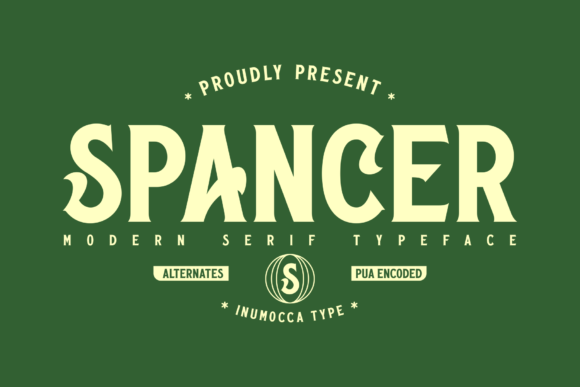 Spancer Serif Font for Modern Web Design