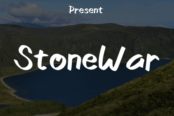 Stonewar: A Handwritten Font for Handmade Magic