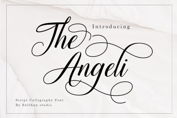 The Angeli: A Script Font for Timeless Editorial Design