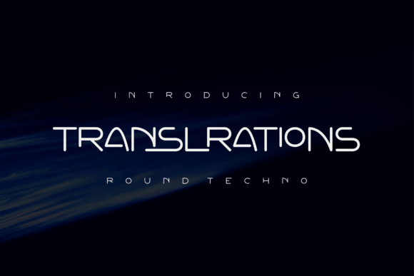 Translrations: A Modern Sans Serif Font for Editorial Design